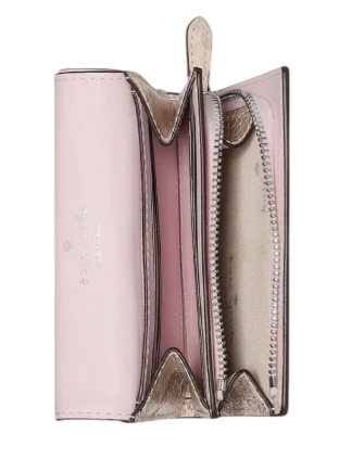 Kate Spade New York Kayla Snake Small L-zip Flap Wallet