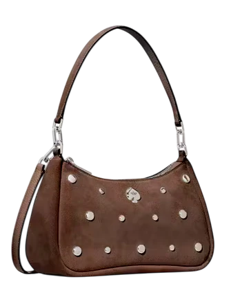 Kate Spade New York Kayla Suede Studs Small Convertible Shoulder Bag