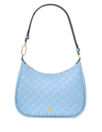 Kate Spade New York Kayla Woven Leather Large Shoulder Bag