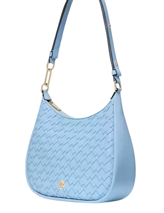 Kate Spade New York Kayla Woven Leather Large Shoulder Bag