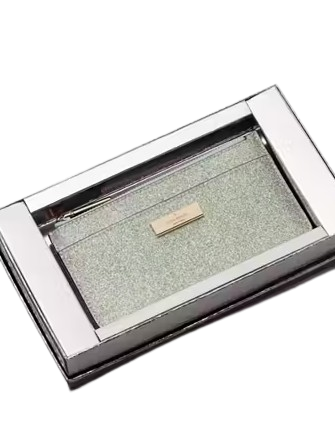 Kate Spade New York Kenzie Boxed Glitter Large Slim Cardholder