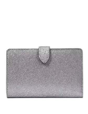 Kate Spade New York Kenzie Boxed Glitter Medium Compact Wallet