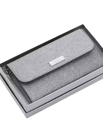 Kate Spade New York Kenzie Boxed Glitter Medium Flap Wristlet