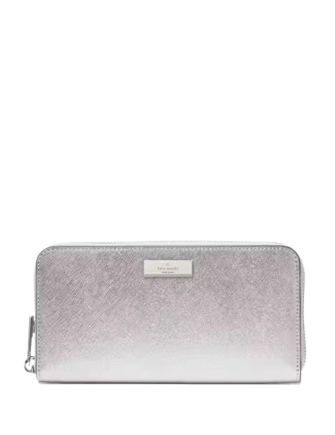 Kate Spade New York Kenzie Boxed Metallic Large Continental Wallet