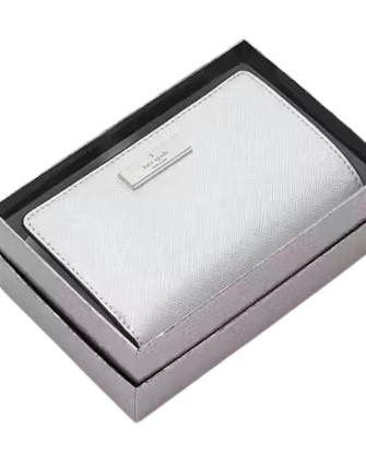 Kate Spade New York Kenzie Boxed Metallic Medium Compact Wallet