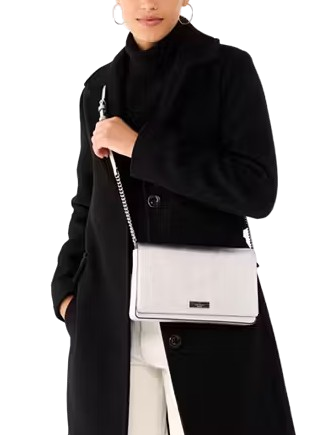 Kate Spade New York Kenzie Metallic Small Convertible Crossbody