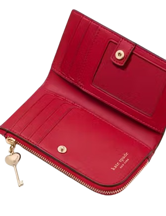 Kate Spade New York Key To My Heart Small Slim Bifold Wallet