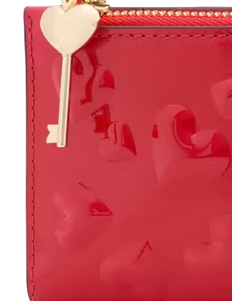 Kate Spade New York Key To My Heart Small Slim Bifold Wallet