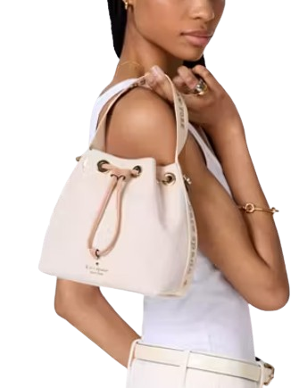 Kate Spade New York Kip Canvas Bucket Bag