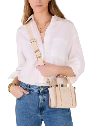 Kate Spade New York Kip Canvas Mini Tote