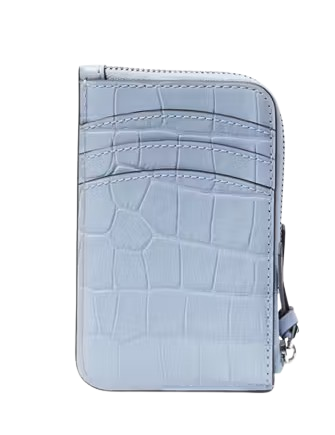 Kate Spade New York Knott Croc-embossed Zip Cardholder
