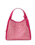 Kate Spade New York Knott Raffia Tweed Medium Crossbody Tote