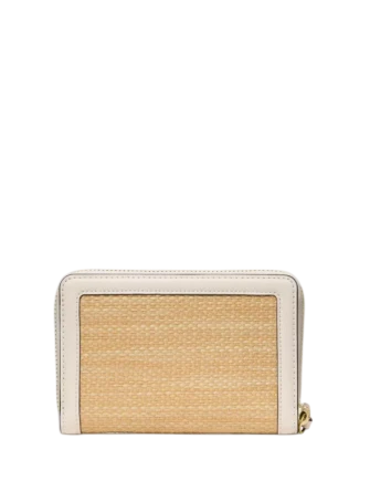Kate Spade New York Knott Straw Medium Wallet