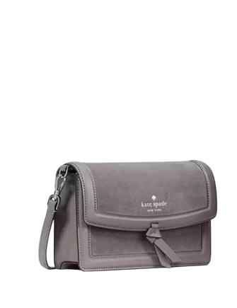 Kate Spade New York Knott Suede Mini Flap Crossbody