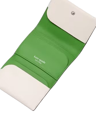 Kate Spade New York Label Card Case Trifold Wallet
