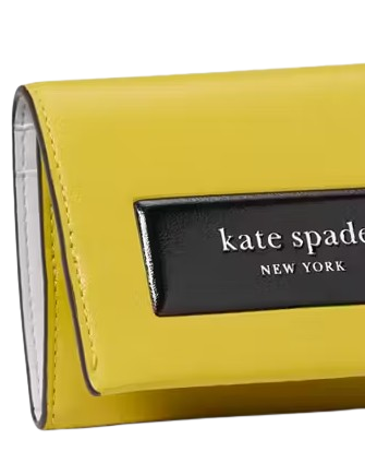 Kate Spade New York Label Card Case Trifold Wallet