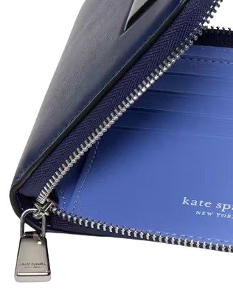 Kate Spade New York Label Small Compact Webbed Wristlet