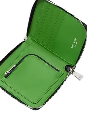 Kate Spade New York Label Small Compact Webbed Wristlet