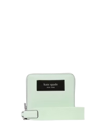 Kate Spade New York Label Small Compact Webbed Wristlet