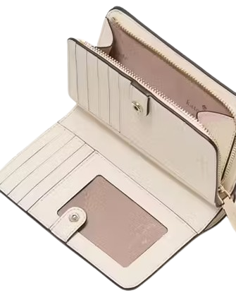 Kate Spade New York Lena Colorblock Medium Compact Bifold Wallet