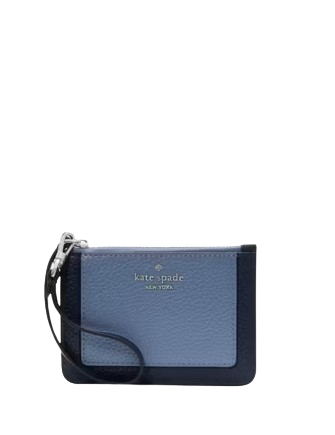 Kate Spade New York Lena Colorblock Small Card Holder Wristlet
