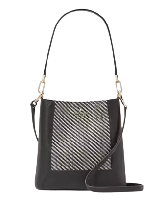 Kate Spade New York Lena Straw Bucket Bag