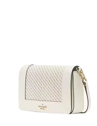 Kate Spade New York Lena Straw Mini Crossbody