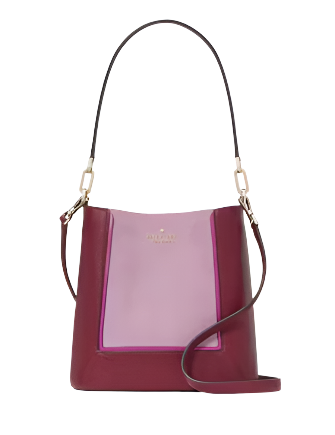 Kate Spade New York Lena Suede Colorblock Bucket Bag