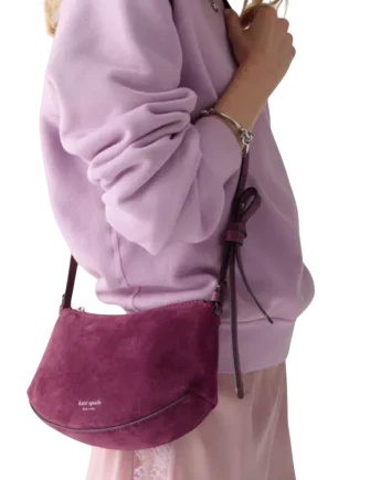 Kate Spade New York Loop Suede Crossbody