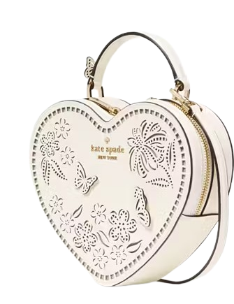 Kate Spade New York Love Shack Perforated Heart Crossbody