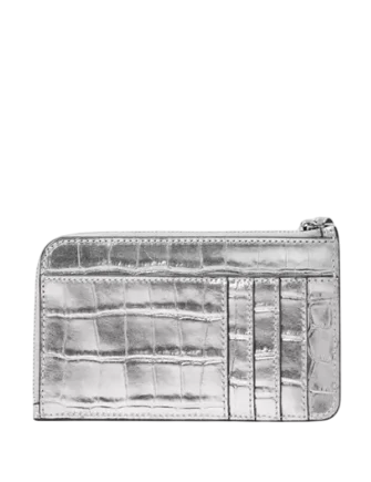 Kate Spade New York Lucy Croc Embossed Small L-zip Card Holder Wristlet