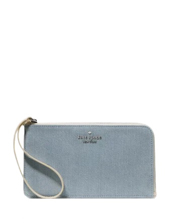 Kate Spade New York Lucy Denim Wristlet
