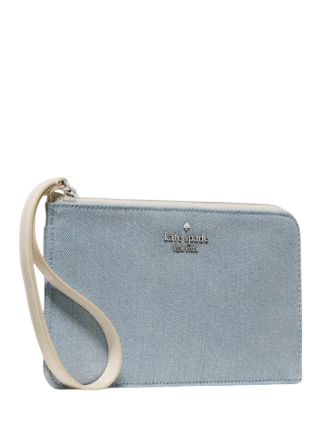 Kate Spade New York Lucy Denim Wristlet
