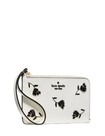 Kate Spade New York Lucy Floral Small Card Holder Wristlet