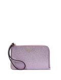 Kate Spade New York Lucy Metallic Small L-zip Wristlet