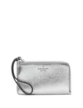 Kate Spade New York Lucy Metallic Small L-zip Wristlet