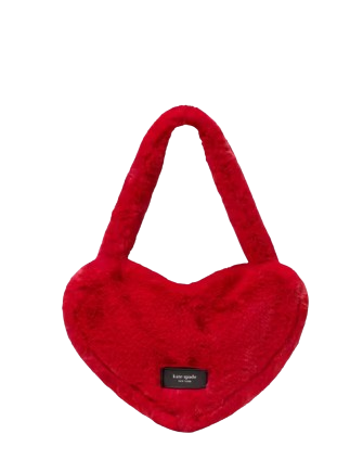 Kate Spade New York Luver Faux Fur Heart Tote