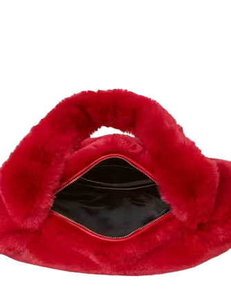Kate Spade New York Luver Faux Fur Heart Tote
