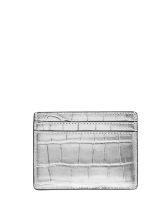 Kate Spade New York Madison Croc Embossed Small Slim Card Holder