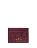 Kate Spade New York Madison Floral Applique Small Slim Card Holder