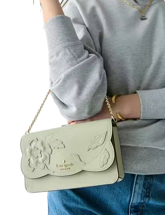 Kate Spade New York Madison Floral Applique Willow Mini Crossbody
