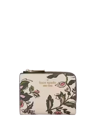 Kate Spade New York Madison Floral Small L Zip Wallet