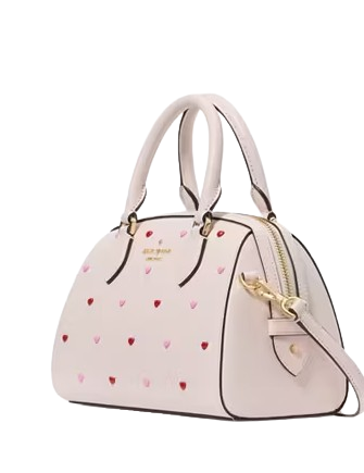 Kate Spade New York Madison Heart Studs Small Dolly Duffle