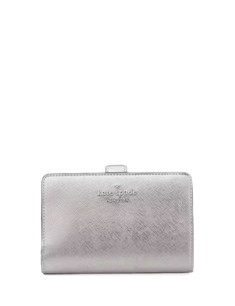 Kate Spade New York Madison Metallic Medium Compact Bifold Wallet