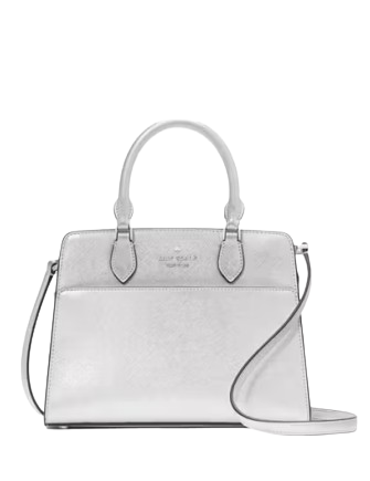 Kate Spade New York Madison Metallic Saffiano Pvc Small Satchel