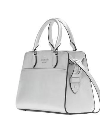 Kate Spade New York Madison Metallic Saffiano Pvc Small Satchel