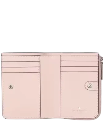 Kate Spade New York Madison Metallic Small L-zip Wallet
