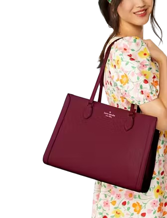 Kate Spade New York Madison Saffiano East West Leather Laptop Tote
