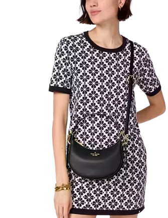 Kate Spade New York Madison Saffiano Leather Crescent Shoulder Bag