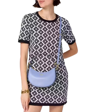 Kate Spade New York Madison Saffiano Leather Crescent Shoulder Bag